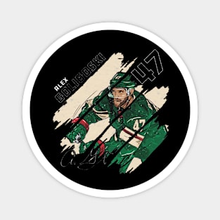 alex goligoski stripes Magnet